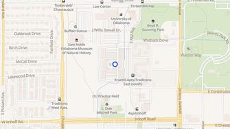 Map for Traditions Square - Norman, OK