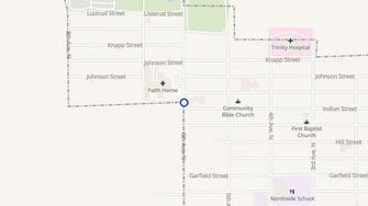 Map for Faith Lutheran Home & Retirement Apartments - Wolf Point, MT