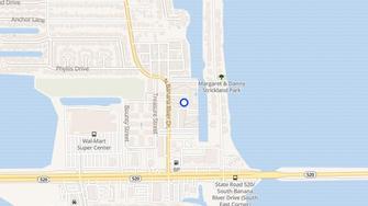 Map for Pelican Cove Apartments - Merritt Island, FL