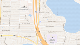 Map for Beau Barton Apartments - Winter Park, FL