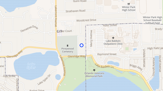 Map for Tara House Apartments - Winter Park, FL