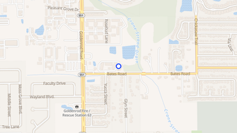 Map for Golden Oaks Apartments - Winter Park, FL