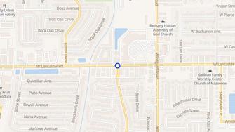 Map for Lancaster Villa Apartments - Orlando, FL