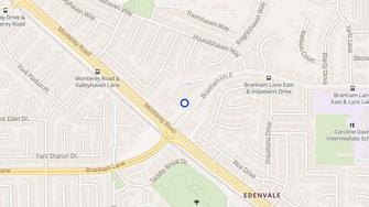 Map for Oak Tree Village - San Jose, CA