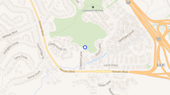 Map for Cowbarn Apartments - Novato, CA