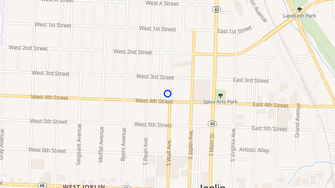 Map for Zahn Apartments - Joplin, MO