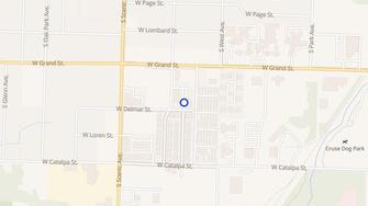 Map for Clifton Heights - Springfield, MO