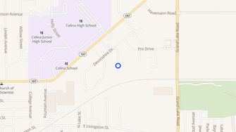 Map for Celina Garden Apartments - Celina, OH