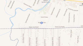 Map for Newcastle Apartments - East Ridge, TN