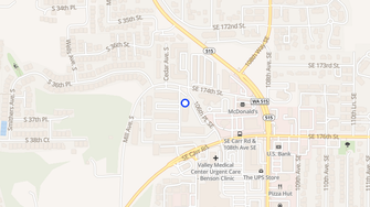 Map for Summerhill Apartments - Renton, WA