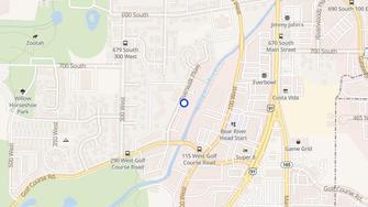 Map for Riverpark Senior Housing - Logan, UT