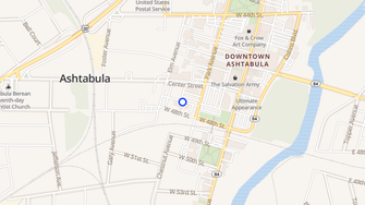 Map for Ashtabula Towers - Ashtabula, OH