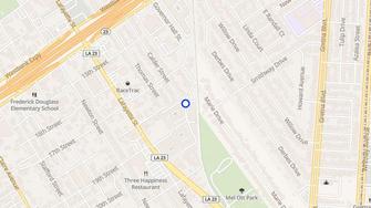 Map for Garden Lane Apartments - Gretna, LA