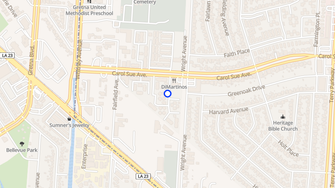 Map for Carol Sue Apartments - Gretna, LA