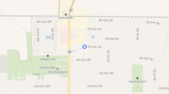 Map for Eastwood Apartments - Plainview, MN