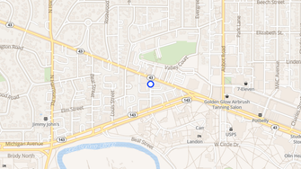 Map for Studio House - East Lansing, MI