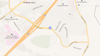 Map for Springhill Gardens Apartments - Grass Valley, CA