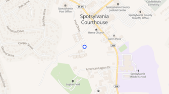 Map for Courthouse Green Apartments - Spotsylvania, VA