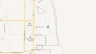 Map for Mason Grove - Milton-Freewater, OR