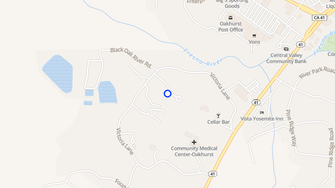 Map for Oakhurst Apartments - Oakhurst, CA