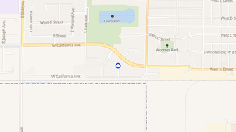 Map for Quail Run Apartments - Kerman, CA