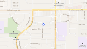 Map for Alderwood Apartments - Lemoore, CA