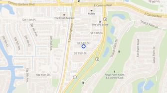 Map for Boca Palms Apartments - Boca Raton, FL