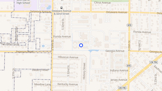 Map for Orangewood Apartments Ltd - Fort Pierce, FL