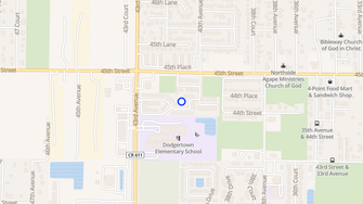 Map for Cypress Green Apartments - Vero Beach, FL