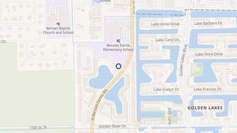 Map for Lake Crystal Apartments - West Palm Beach, FL