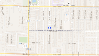 Map for Canterbury Place Apartments - Vero Beach, FL