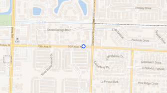 Map for Park Forest Apartments - Lake Worth, FL