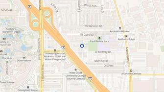 Map for Palais Anaheim - Anaheim, CA