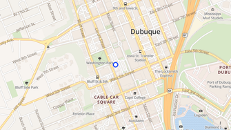 Map for Ecumenical Tower - Dubuque, IA