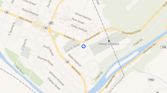 Map for Hillside Village - Catawissa, PA
