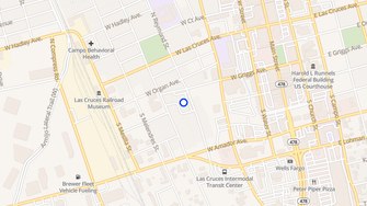 Map for Puerta Del Sol Apartments - Las Cruces, NM