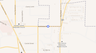 Map for Northview Villa - Laurel, MS