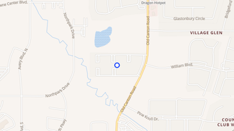 Map for Oakbrook Apartments - Ridgeland, MS