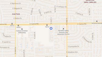 Map for Sierra Grande Apartments and Suites - Phoenix, AZ