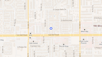 Map for Desert Springs Apartments - Phoenix, AZ
