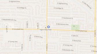 Map for Olive Square Apartments - Phoenix, AZ