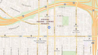 Map for JAS Apartments - Minneapolis, MN