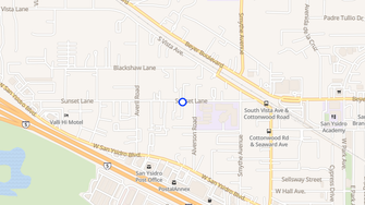Map for Sunset Breeze Apartments - San Ysidro, CA