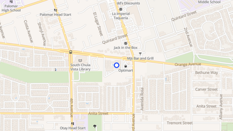 Map for Orange Glen Apartments - Chula Vista, CA