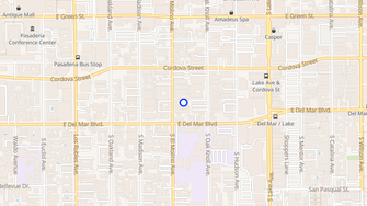 Map for El Molino South - Pasadena, CA