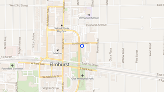 Map for Elmhurst Place Apartments - Elmhurst, IL