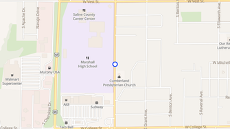 Map for Sherri Estates - Marshall, MO