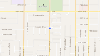 Map for Rose Valley Apartments - Wasco, CA