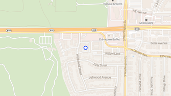 Map for Westwood Park Apartments - Bismarck, ND
