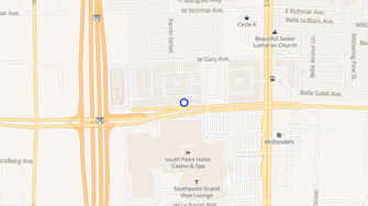 Map for St. James Place Apartments - Las Vegas, NV